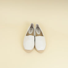 Prada White Nappa Espadrille 40