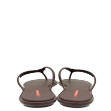 Prada Burgundy Logo Rubber Thong Sandal 41