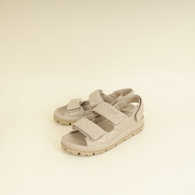 Prada Beige Logo Strap Chunky Sandal 41