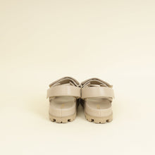 Prada Beige Logo Strap Chunky Sandal 41