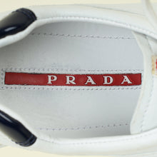 Prada White Low Top Sneakers 9.5