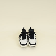 Prada Bicolor Techno Stretch Sneakers 36