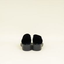 Prada Black Brushed Mules 37.5