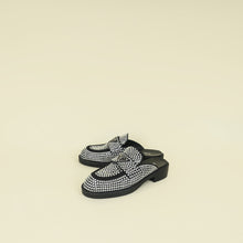 Prada Black Crystal Loafer Mules 37.5