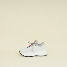 Prada Bicolor Slip On Lace Sneakers 37