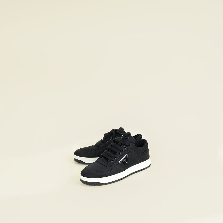 Prada Black Logo Re-Nylon Sneaker 37