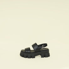 Prada Black Monolith Sandal 38.5