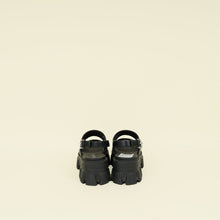 Prada Black Monolith Sandal 38.5