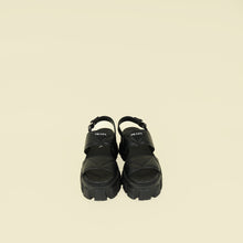 Prada Black Monolith Sandal 38.5