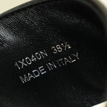 Prada Black Monolith Sandal 38.5
