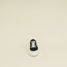 Prada Black Re-Nylon Double Wheel Gabardine Sneakers 38