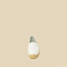Prada White Soft Nappa Espadrille 38