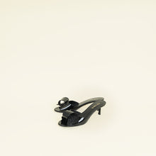 Prada Black Crystal Bow Sandal 40
