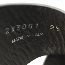 Prada Black Logo Crisscross Slides Men's Sandal 9.5