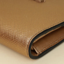Prada Metallic Champaign Gold Shine Small Wallet