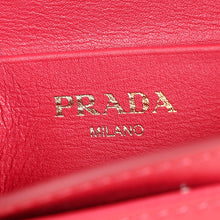 Prada Peonia Vitello Move Flap Card Holder