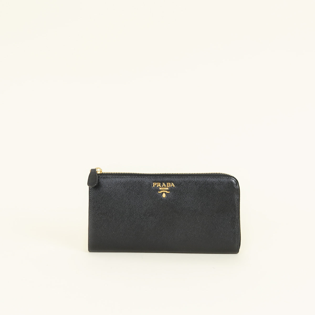 Prada Black Zip Wallet