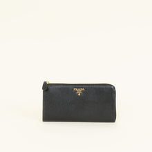 Prada Black Zip Wallet