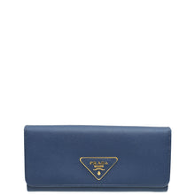 Prada Blue Large Wallet