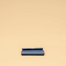 Prada Blue Trifold Small Wallet