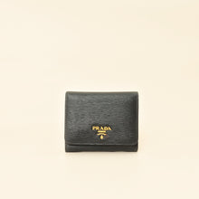 Prada Black Vitello Move Small Wallet