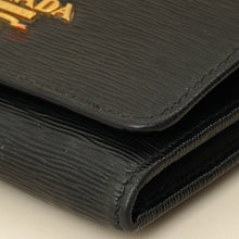 Prada Black Vitello Move Small Wallet