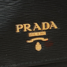 Prada Black Vitello Move Small Wallet