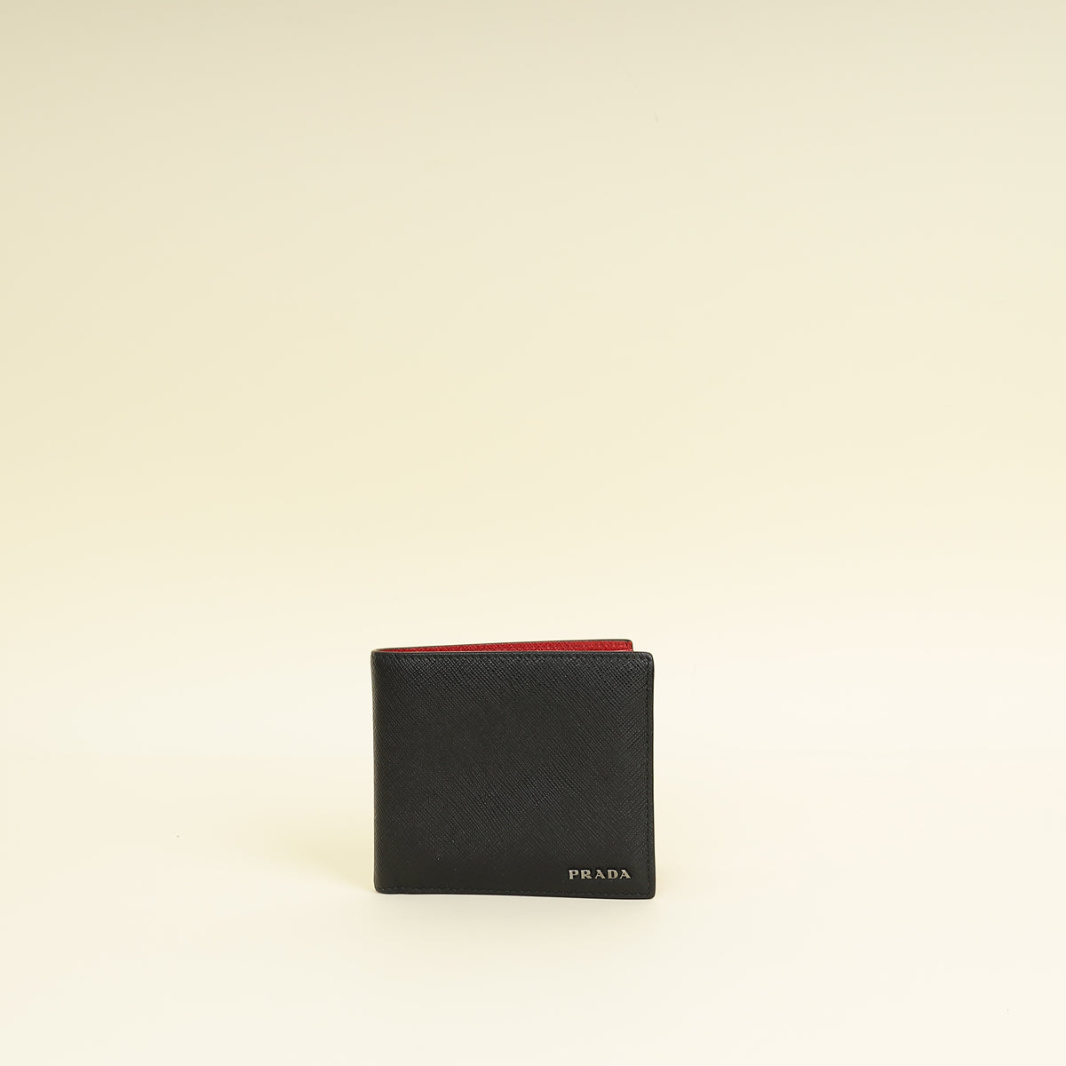 Prada Black Bi-fold Wallet