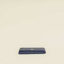 Prada Blue Vitello Grain Wallet on Chain