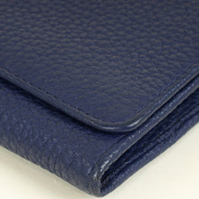 Prada Blue Vitello Grain Wallet on Chain