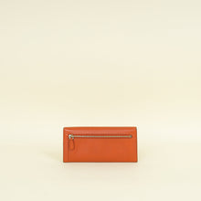 Prada Papaya Long Continental Wallet