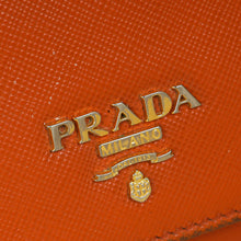 Prada Papaya Long Continental Wallet