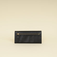 Prada Black Lux Continental Long Wallet