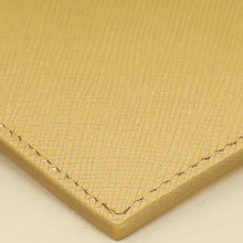 Prada Metallic Gold Zipped Card Holder