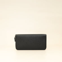 Prada Black Lux Large Zip Wallet