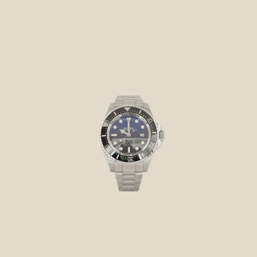 Rolex Oyster Steel Deepsea D - Blue Dweller 44mm Watch