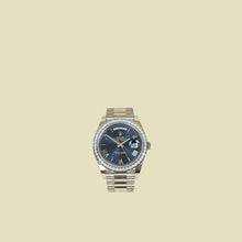 Rolex 18K White Gold Day-Date Diamond Automatic Movement 40mm Watch