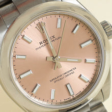 Rolex Oyster Steel Perpetual Candy Pink Dial 31mm Watch