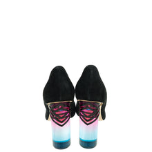 Nicholas Kirkwood Black Suede Resin Heel Pumps 40