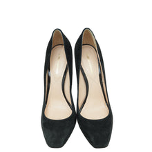 Nicholas Kirkwood Black Suede Resin Heel Pumps 40