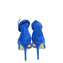 Gianvito Rossi Blue Cross Ankle Strap Sandals 40