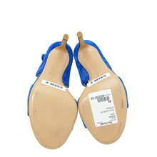 Gianvito Rossi Blue Cross Ankle Strap Sandals 40