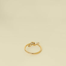 Tiffany & Co. 18K Rose Gold Knot Ring 51