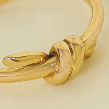 Tiffany & Co. 18K Rose Gold Knot Ring 51