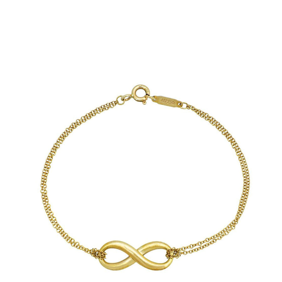 Tiffany & Co. 18K Yellow Gold Infinity Bracelet