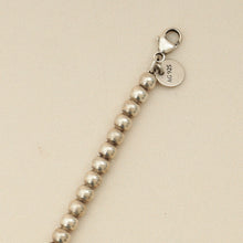 Tiffany & Co. Blue Heart Tag Bead 4mm Bracelet