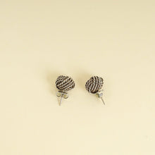 Tiffany & Co. Silver Twist Knot Stud Earrings