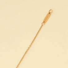 Tiffany & Co. 18K Rose Gold Modern Key Logo Pendant Necklace