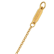 Tiffany & Co 18K Pink Gold Platinum Enchant Primrose Key Diamond Pendant Necklace
