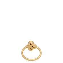 Tiffany & Co. 18K Pink Gold Fleur de Lis Diamond Ring 54